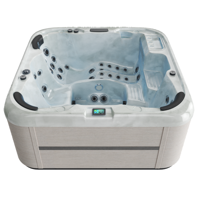 Melpomene Woven Linen Cloud Azure