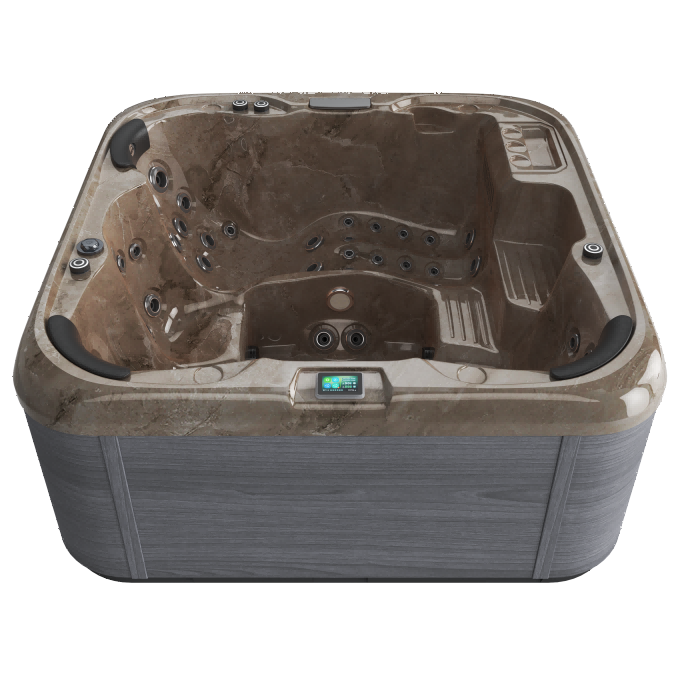 Melpomene Gray Plume Sunset Glow