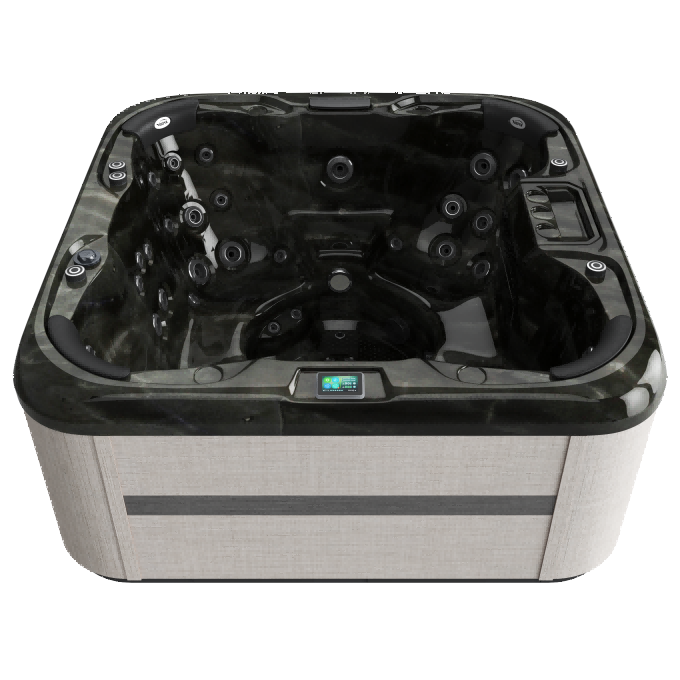 Polyhymnia Woven Linen Pearlescent Onyx