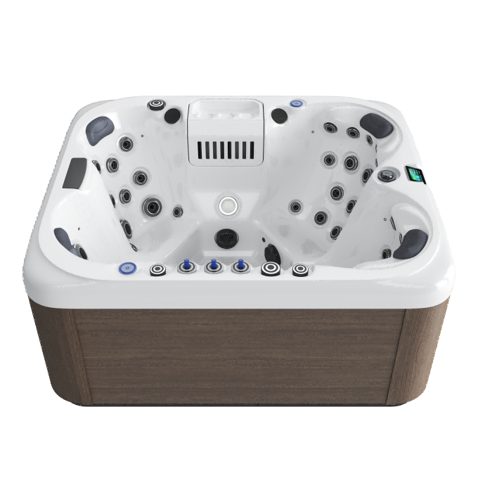 Zephyr Mahogany White