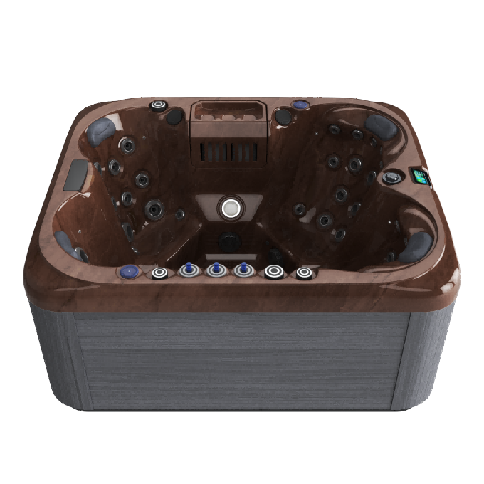 Zephyr Gray Plume Café Bronze