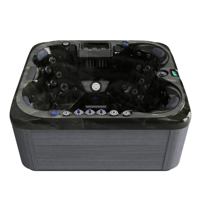 Zephyr Gray Plume Pearlescent Onyx