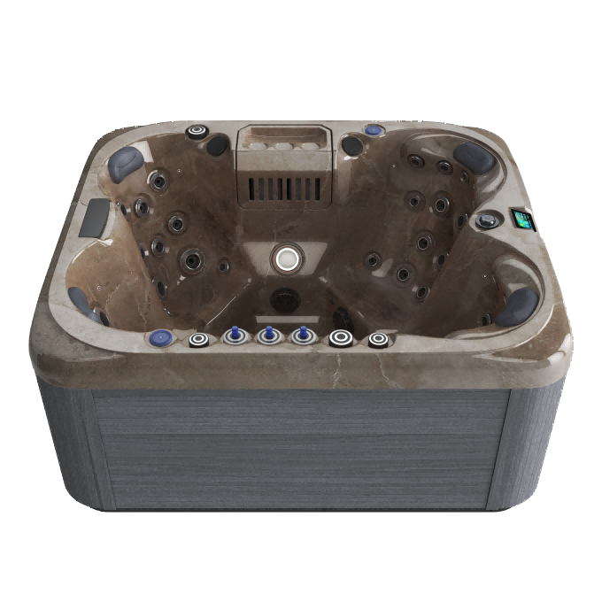 Zephyr Gray Plume Sunset Glow