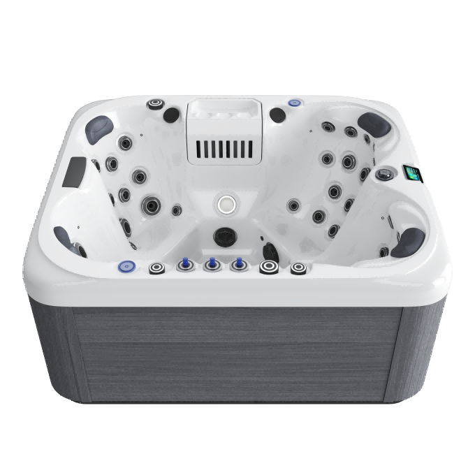 Zephyr Gray Plume White