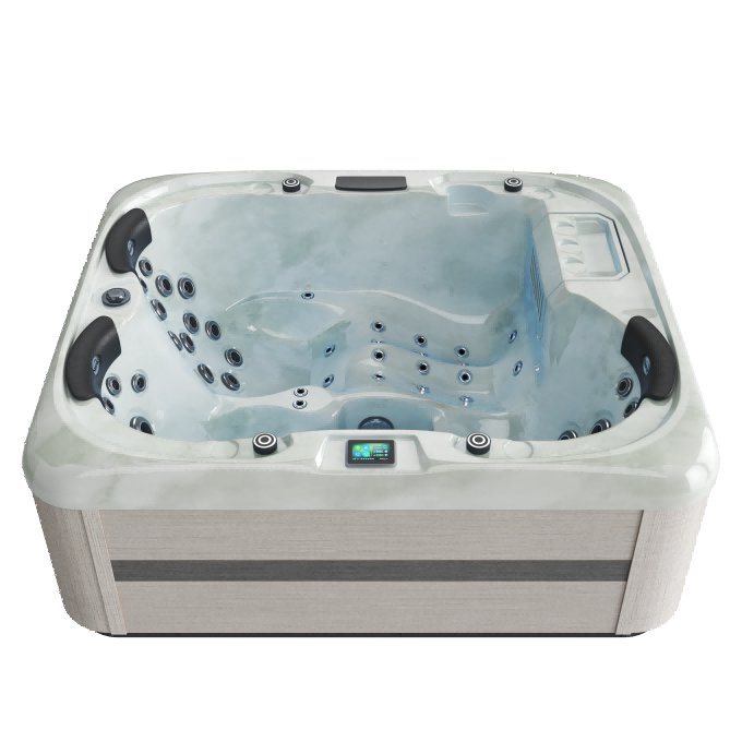 Terpsichore Woven Linen Cloud Azure