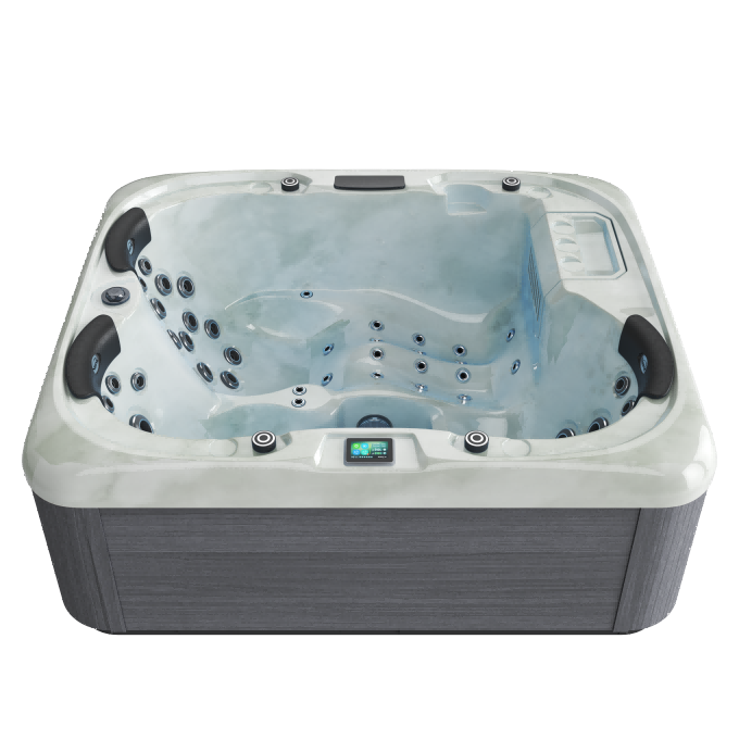 Terpsichore Gray Plume Cloud Azure