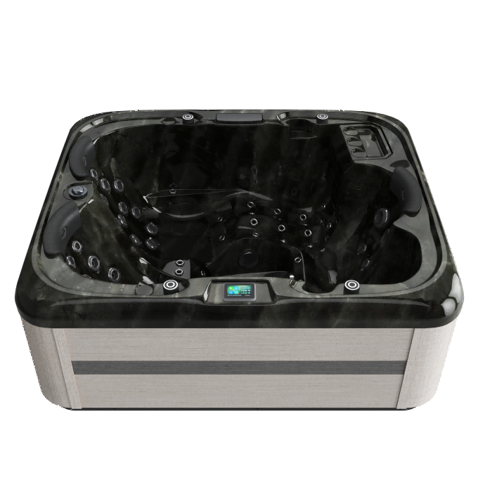 Thalia Woven Linen Pearlescent Onyx