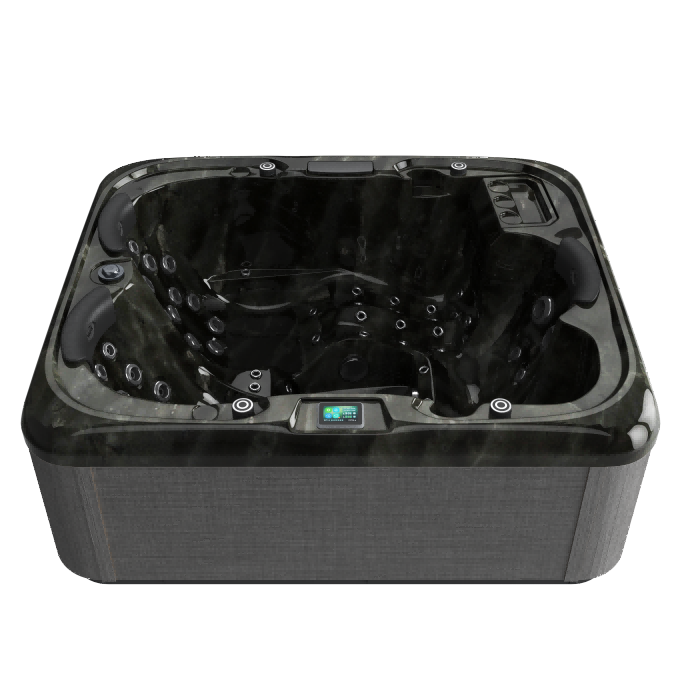 Thalia Grid Ash Pearlescent Onyx