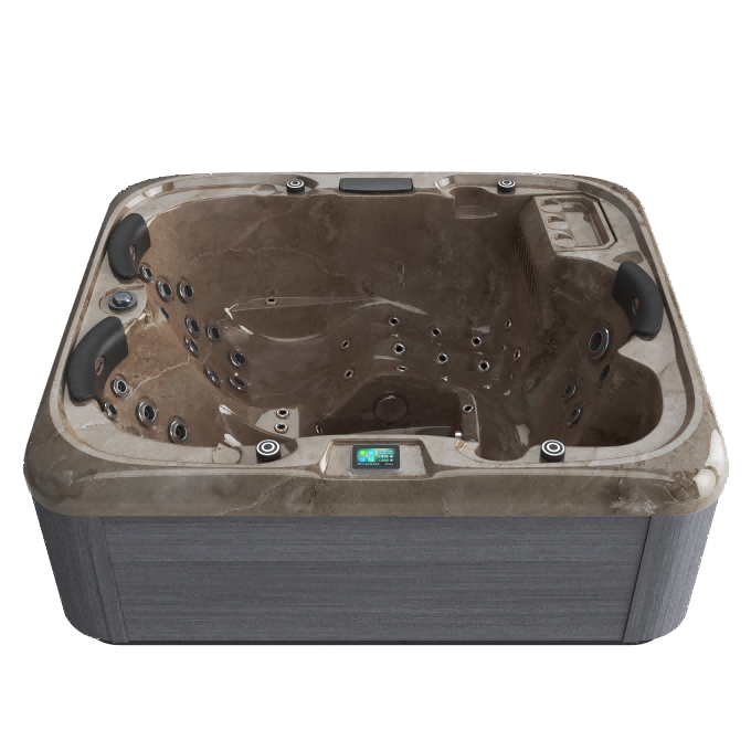 Thalia Gray Plume Sunset Glow