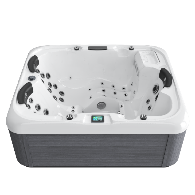 Thalia Gray Plume White