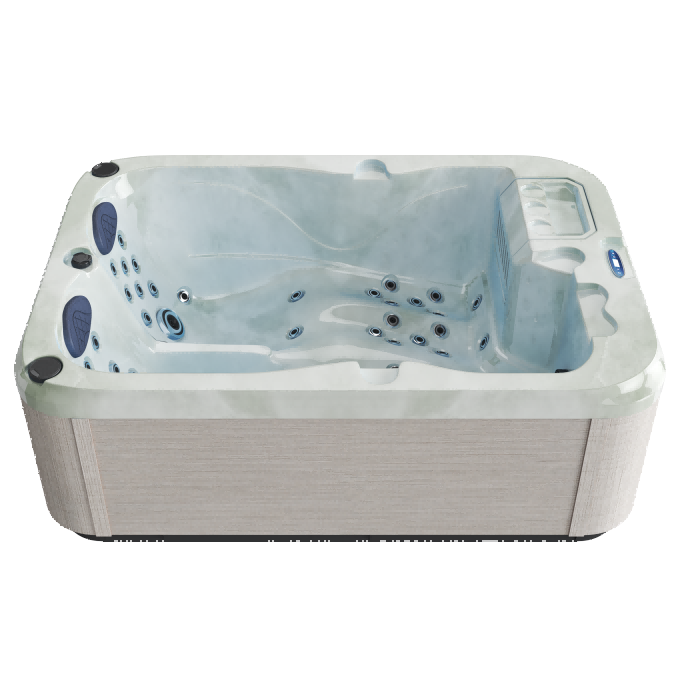 Leander Woven Linen Cloud Azure