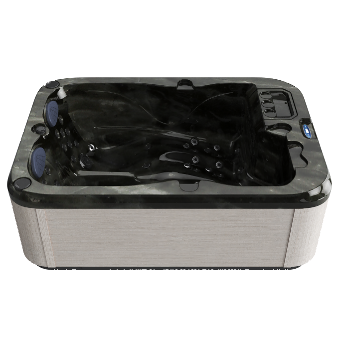 Leander Woven Linen Pearlescent Onyx