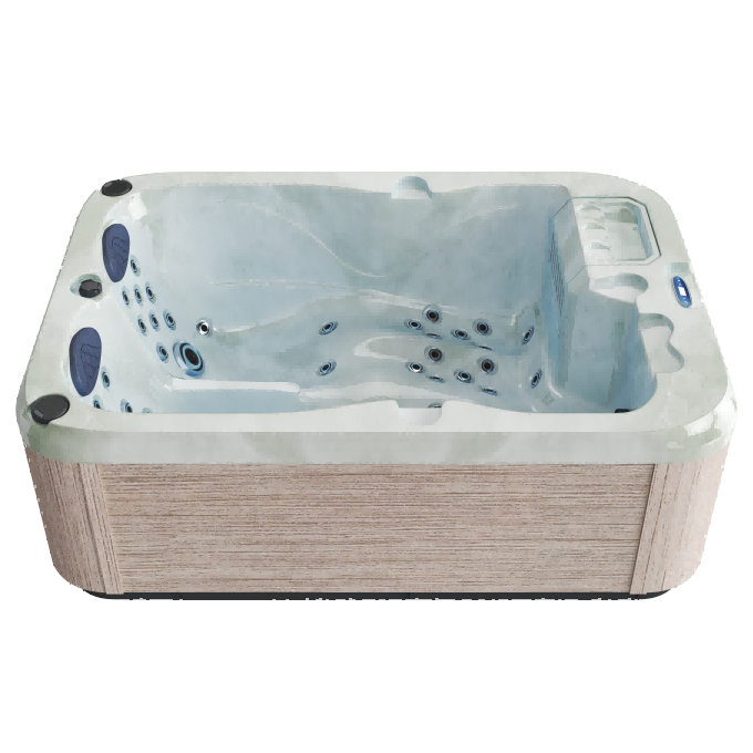 Leander Pale Oak Cloud Azure