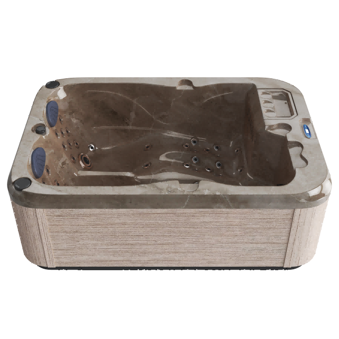 Leander Pale Oak Sunset Glow