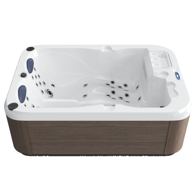 Leander Mahogany White