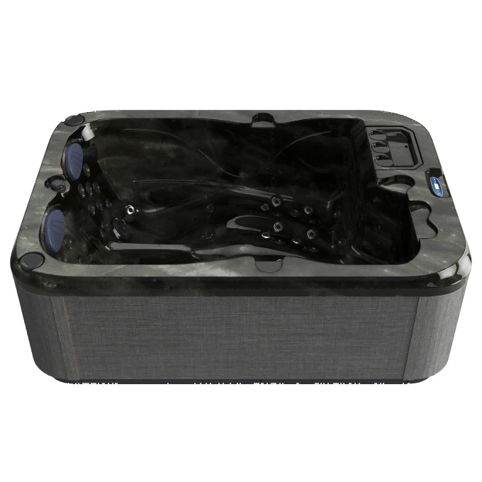 Leander Grid Ash Pearlescent Onyx