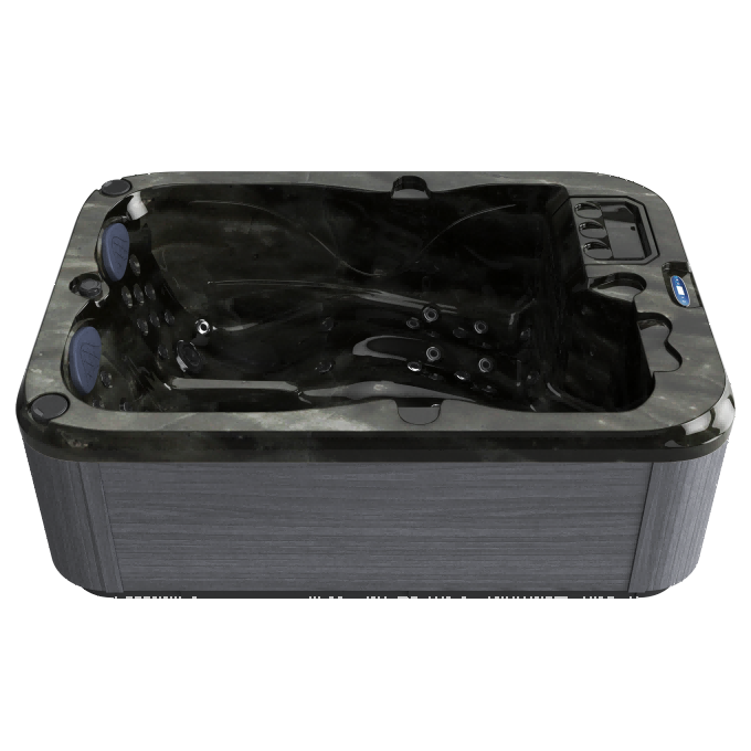 Leander Gray Plume Pearlescent Onyx