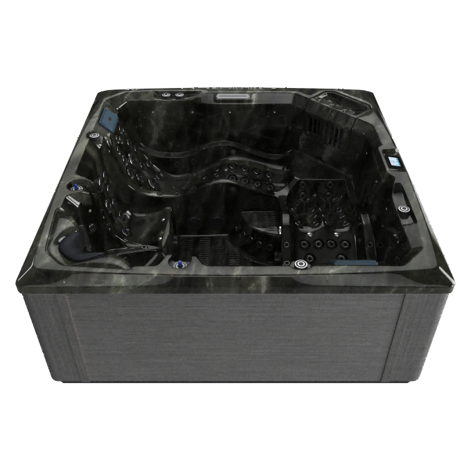 AMPHITRITE Grid Ash Pearlescent Onyx