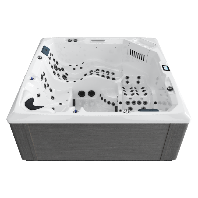 AMPHITRITE Grid Ash White