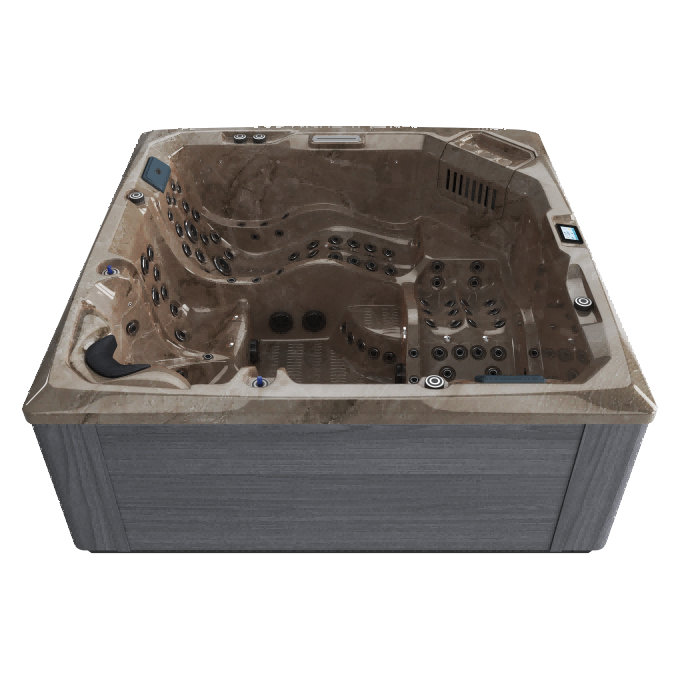 AMPHITRITE Gray Plume Sunset Glow