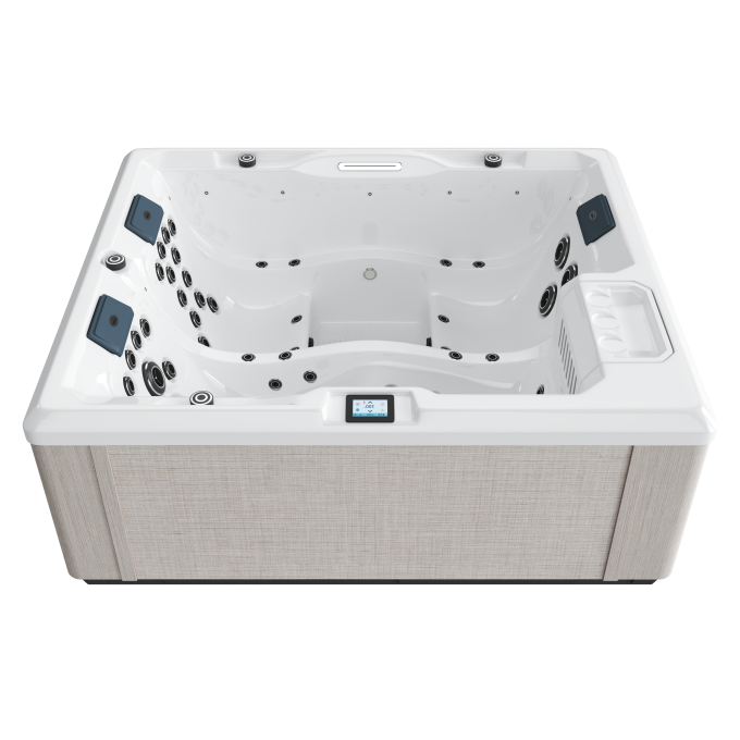 PANDORA Woven Linen White