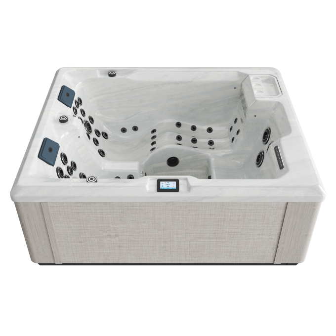 THETIS Woven Linen Cloud Ash