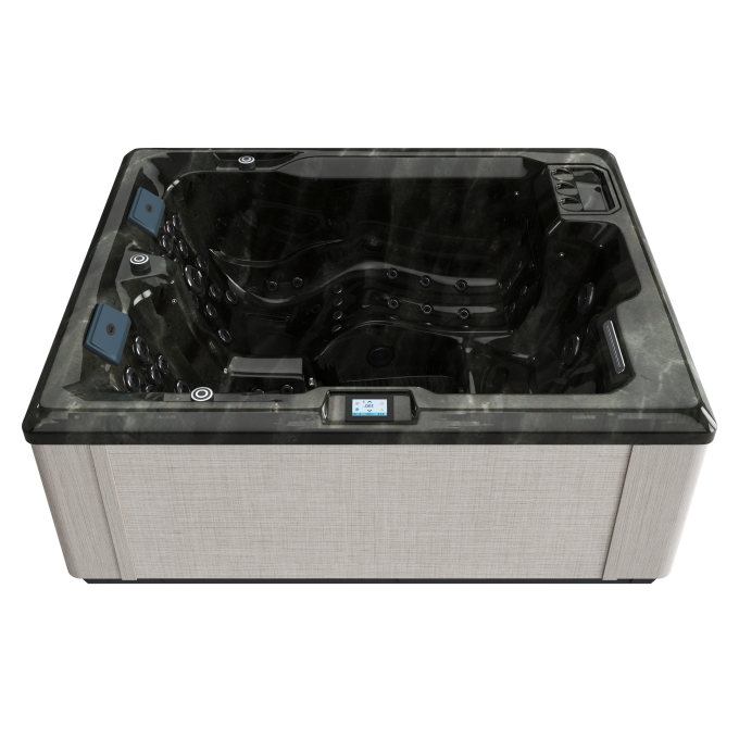 THETIS Woven Linen Pearlescent Onyx