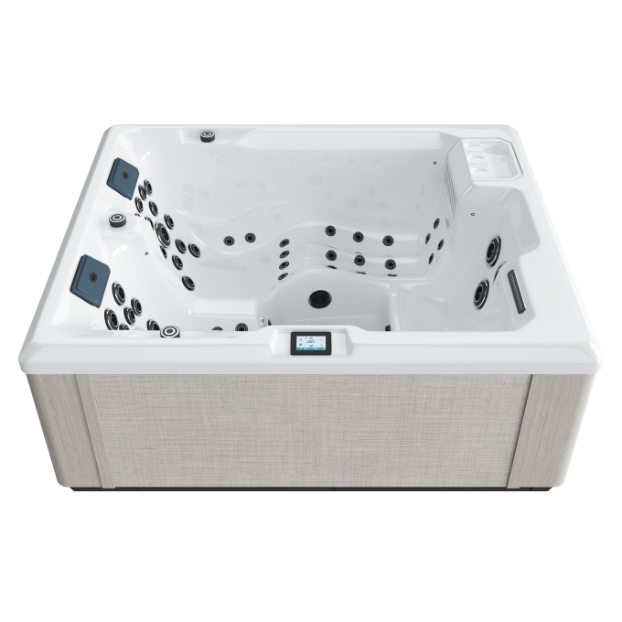 THETIS Woven Linen White