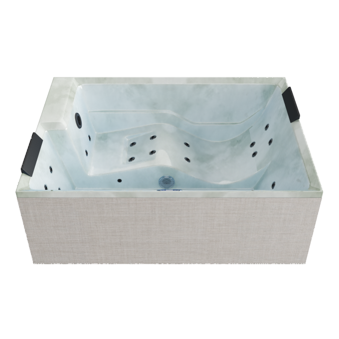 Aurora M Woven Linen Cloud Azure