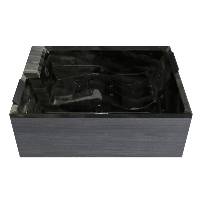 Aurora M Gray Plume Pearlescent Onyx