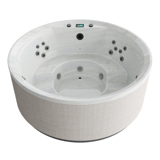 Aurora R Woven Linen Cloud Ash