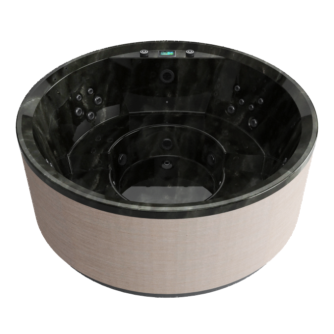 Aurora R Pale Oak Pearlescent Onyx