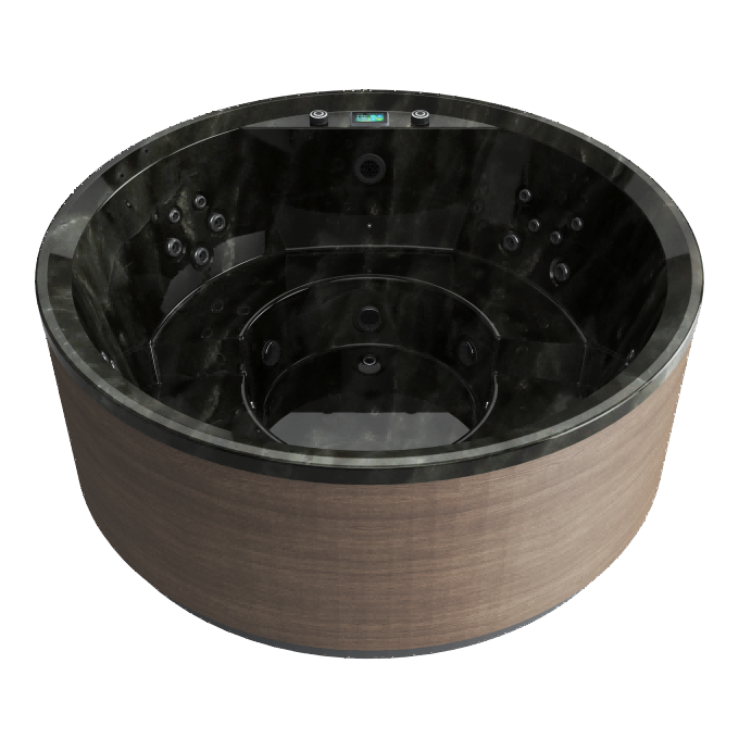 Aurora R Mahogany Pearlescent Onyx