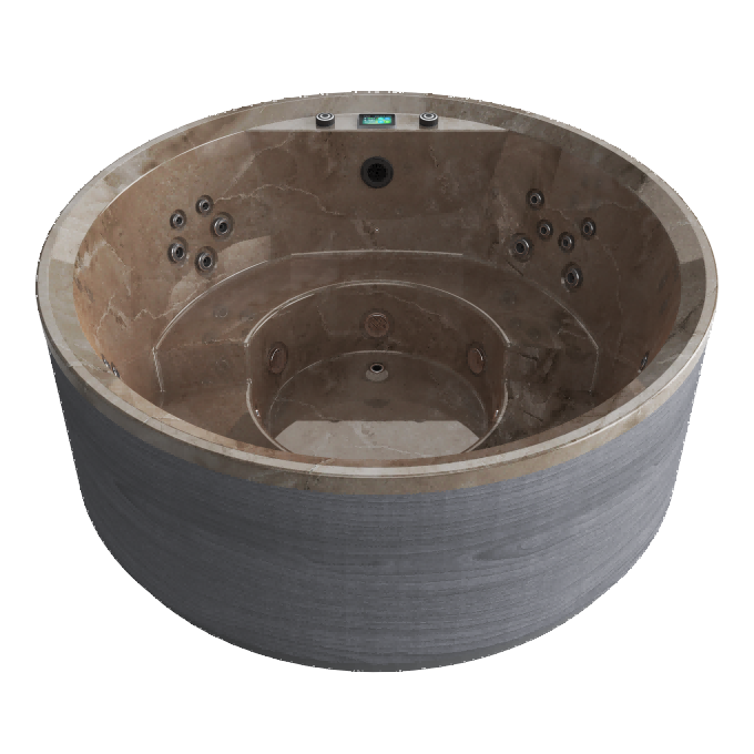 Aurora R Gray Plume Sunset Glow