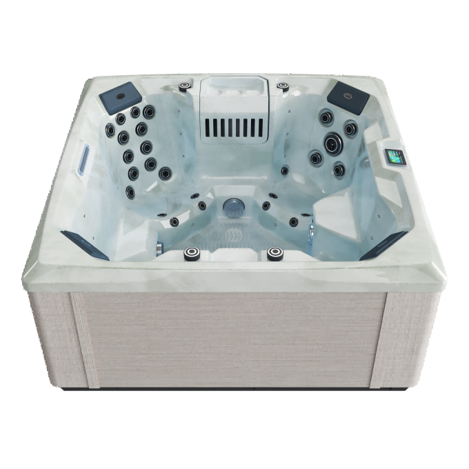 LAMIA Woven Linen Cloud Azure