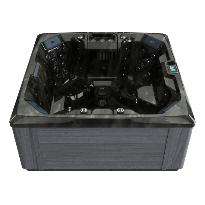 LAMIA Gray Plume Pearlescent Onyx