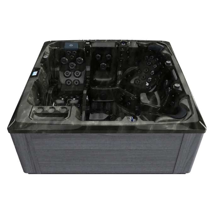 MEDEA Gray Plume Pearlescent Onyx