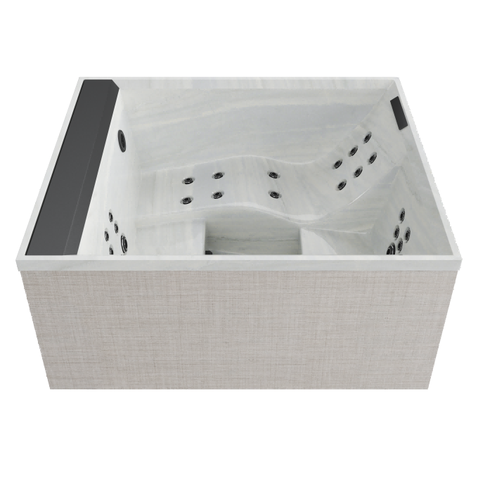 Aurora L Woven Linen Cloud Ash