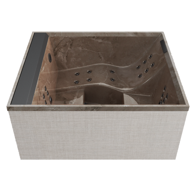 Aurora L Woven Linen Sunset Glow