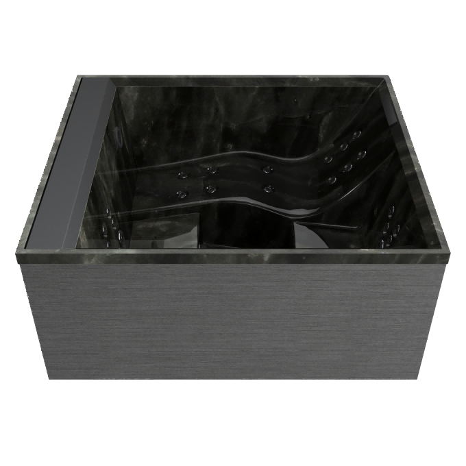 Aurora L Grid Ash Pearlescent Onyx