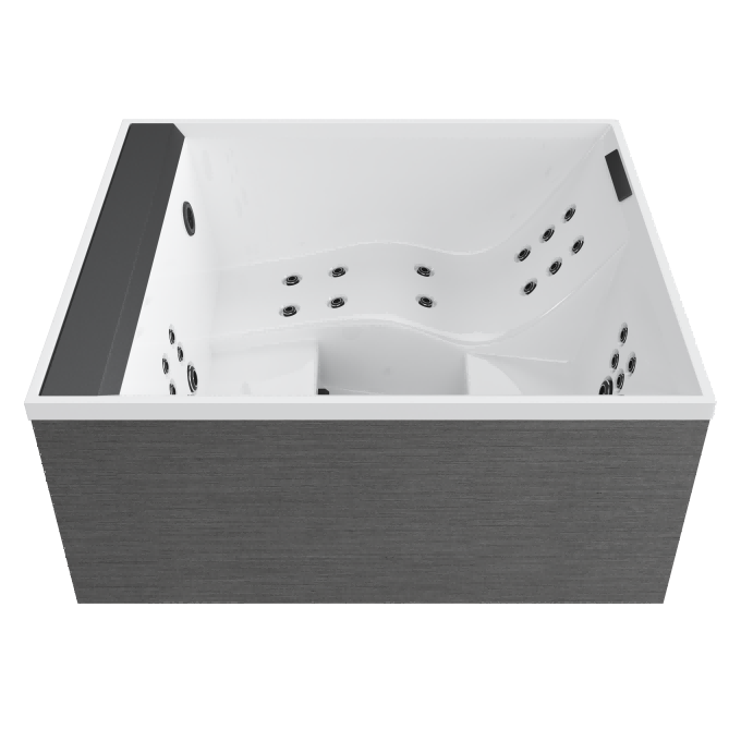 Aurora L Grid Ash White