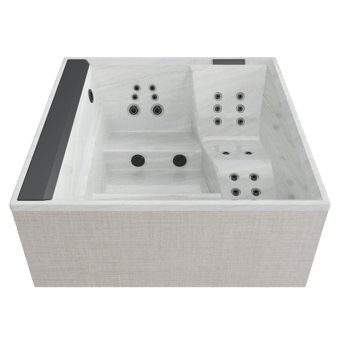 Aurora XL Woven Linen Cloud Ash