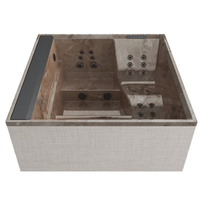 Aurora XL Woven Linen Sunset Glow