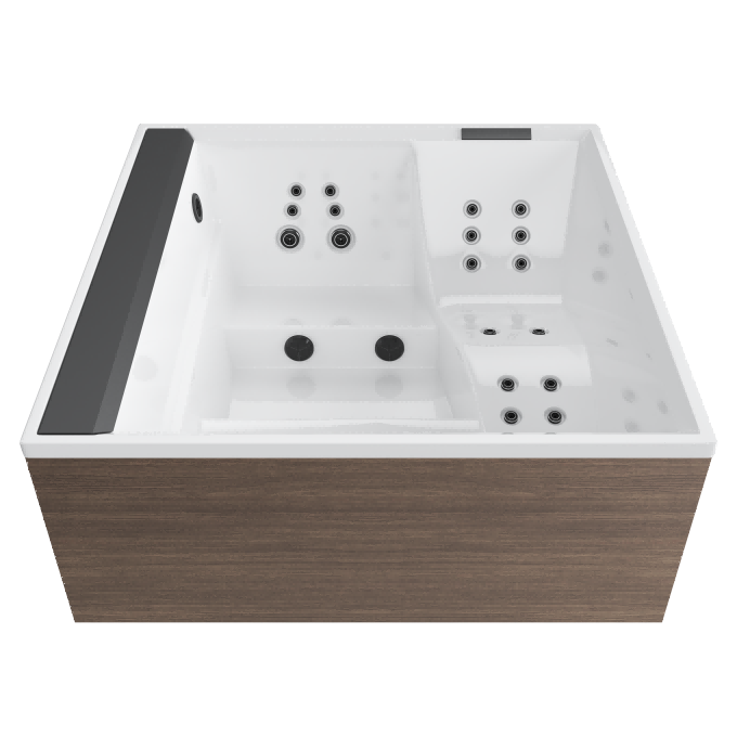 Aurora XL Mahogany White