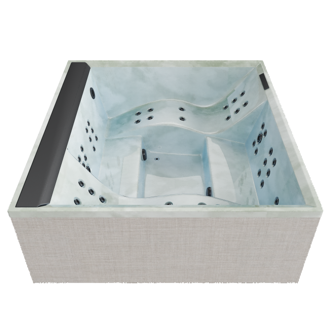 Aurora XXL Woven Linen Cloud Azure