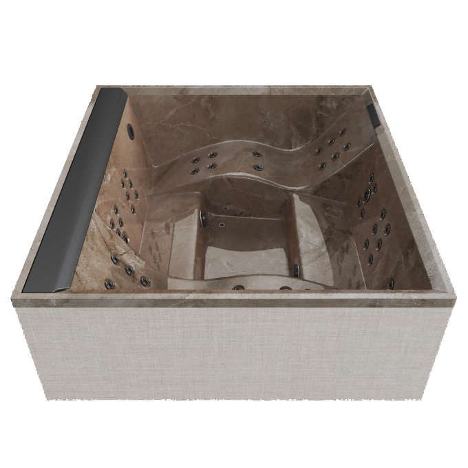 Aurora XXL Woven Linen Sunset Glow