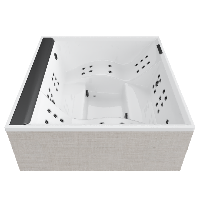 Aurora XXL Woven Linen White