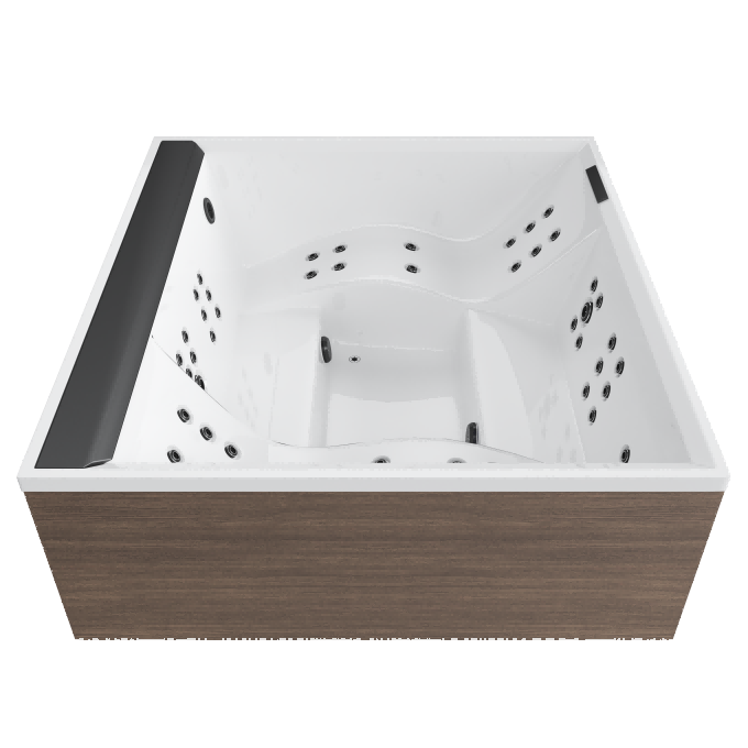 Aurora XXL Mahogany White