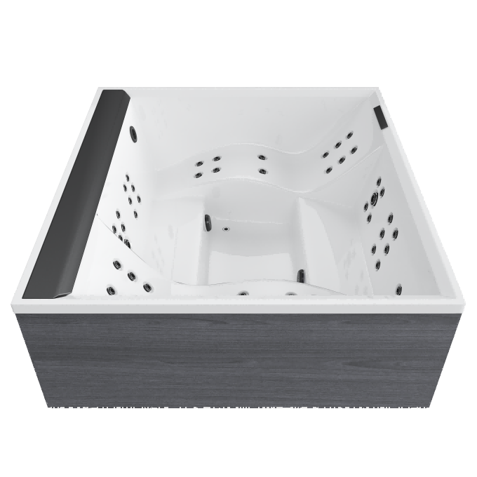 Aurora XXL Gray Plume White