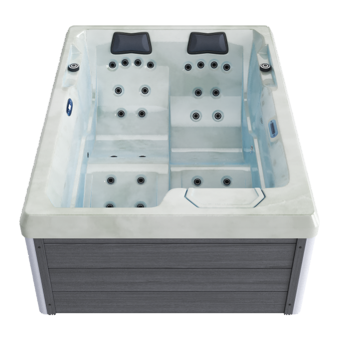 HELEN Gray Plume Cloud Azure